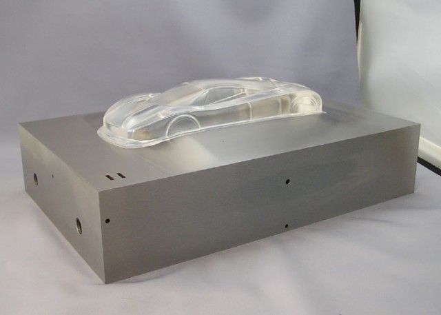 流路金型ハイサイクル金型アクリルモデル